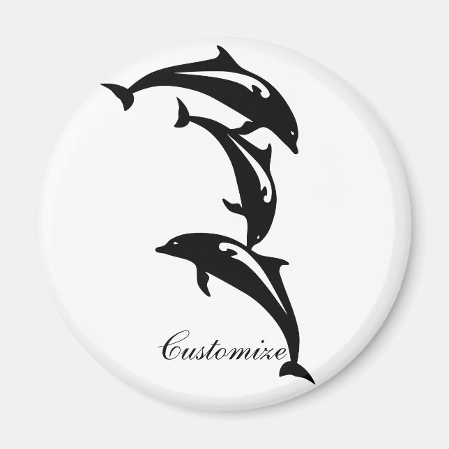 3 Leapingtumlare Thunder_Cove Magnet (Framsidan)