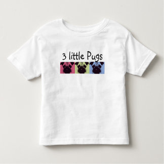 3 lite mops! Småbarn T-tröja & baby utslagsplatser T Shirt