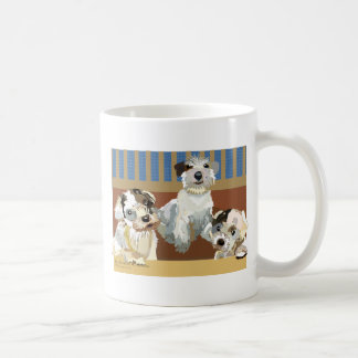 3 lite Sealyhams Kaffemugg
