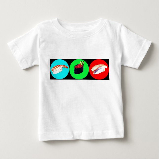 3 lite Sushies Tee (Framsida)