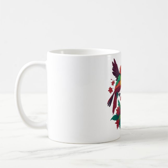3 Little Reggae Birds Kaffemugg (Vänster)