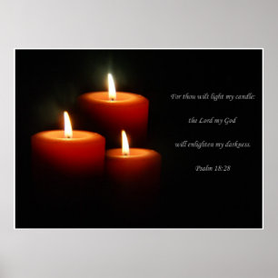 3-ljus verse Poster