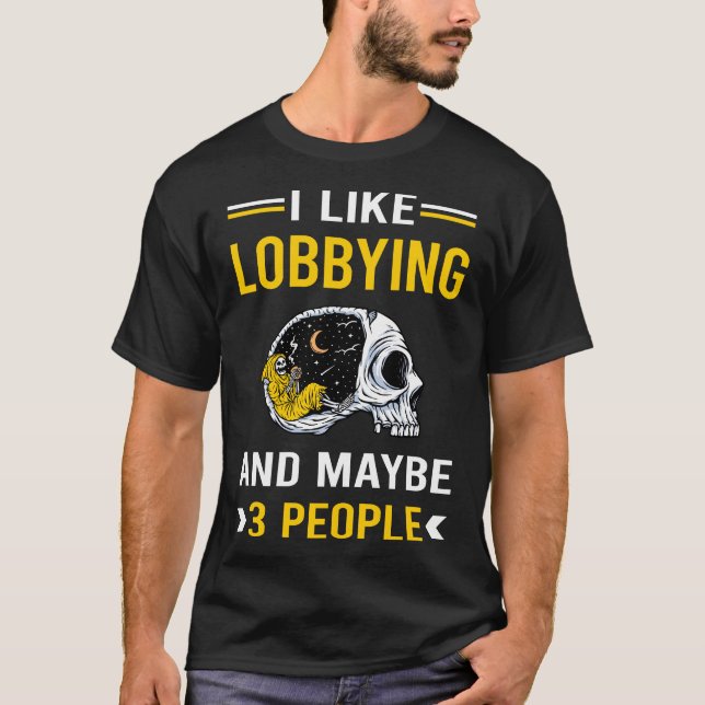 3 Lobbyverksamhet T Shirt (Framsida)