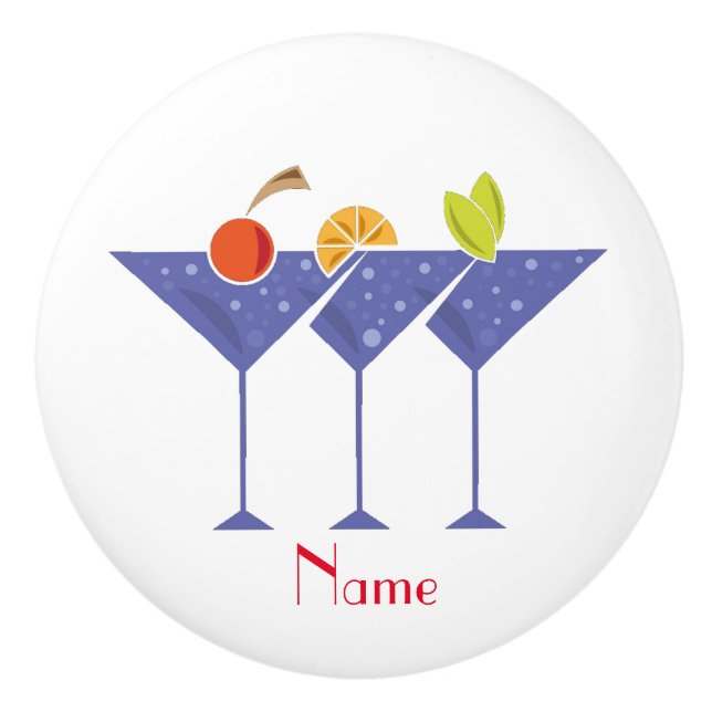 3 Martini Cocktails Thunder_Cove Knopp (Framsidan)