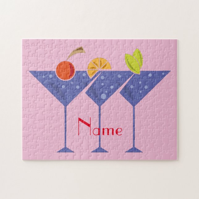 3 Martini Cocktails Thunder_Cove Pussel (Horisontell)