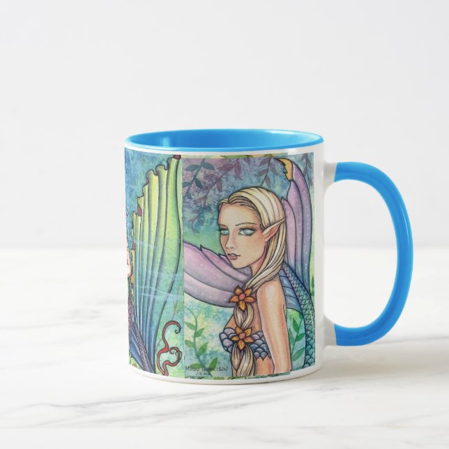 3 Mermaid Mug av Molly Harrison Mugg (Höger)