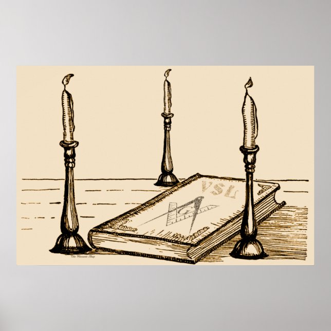 3 Mindre ljus Poster (Framsidan)