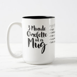 3 Minut omelet i en Mugg-recept - LRG MUGG