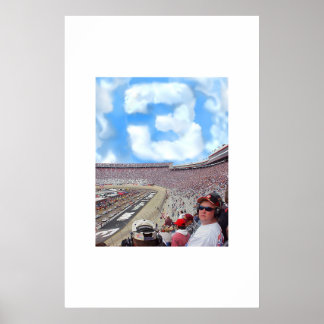 3 molnhyllning till Dale Poster