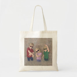 3 Munchkins Tote Bag Tygkasse