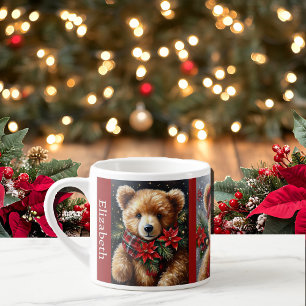 3 Nallar till jul i Tea Party Namn Espressomugg