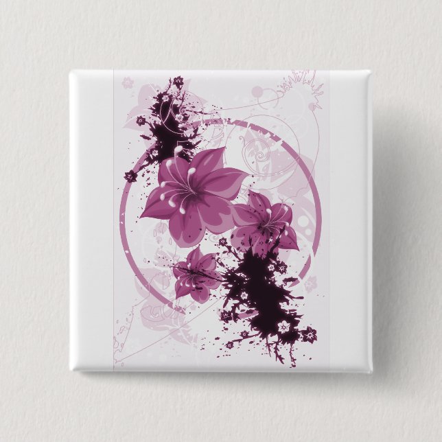 3 nätt blommor - rosor knapp (Framsida)