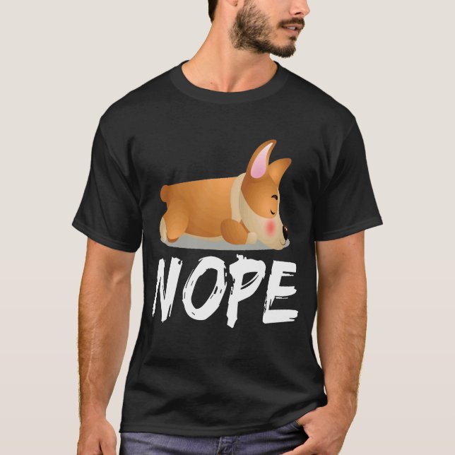 3 Nej - Corgi T Shirt (Framsida)