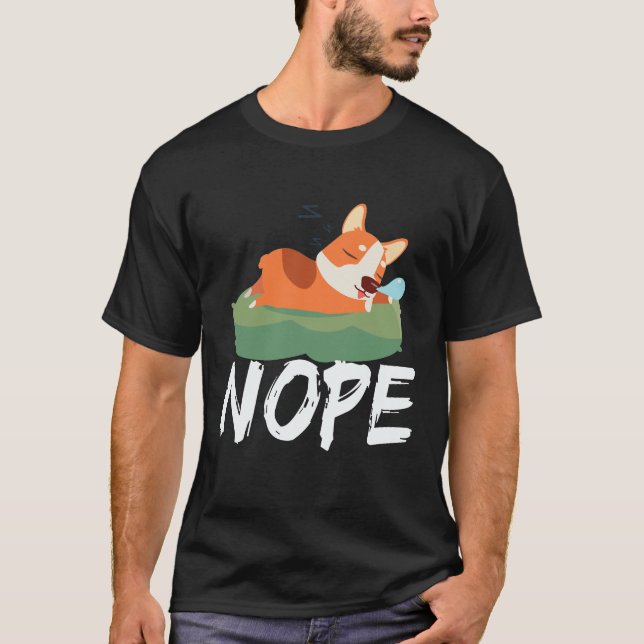 3 Nej - Corgi T Shirt (Framsida)