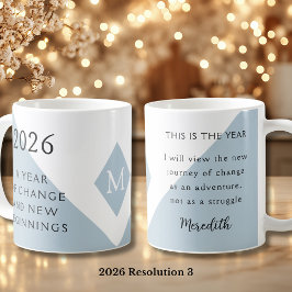 3. New Year Resolution for 2026 Year of Change  Kaffemugg