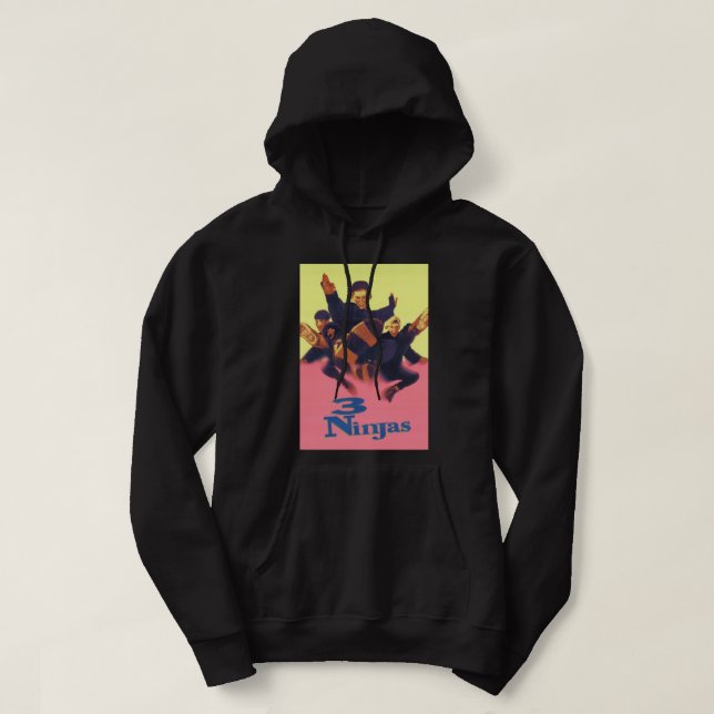 3 Ninjas Classic Hoodie (Design framsida)