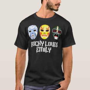 3 Ninjas Rocky Kärlek Emily Masks T Shirt