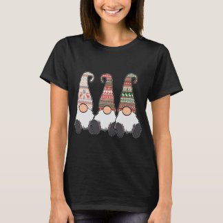 3 Nordiska Gnomes Vinterjul Svenska Tomte Klipp ut T Shirt