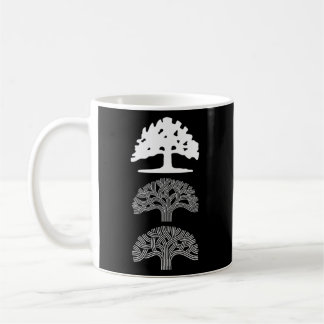 3 Oak Träd Oakland California Kaffemugg