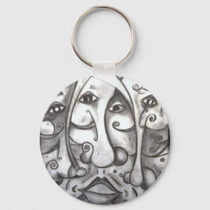 "3 öden" Keychain Nyckelring