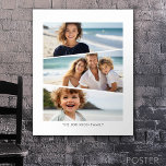 3 Ojämnt fotokollage - Funky Quadrilateral Art Poster<br><div class="desc">Använda tre vågrät- eller liggande foton och gör en unik och trendig fotokollage. Du måste välja dina foton noggrant. De måste vara vågrät - och välja subjekt-höger eller lämnas beroende på utrymmet. Om du vill flytta något runt klickar du på knappen Anpassa för att göra ändringar.</div>