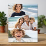 3 Ojämnt fotokollage - Funky Quadrilateral Art Vykort<br><div class="desc">Använda tre vågrät- eller liggande foton och gör en unik och trendig fotokollage. Du måste välja dina foton noggrant. De måste vara vågrät - och välja subjekt-höger eller lämnas beroende på utrymmet. Om du vill flytta något runt klickar du på knappen Anpassa för att göra ändringar.</div>