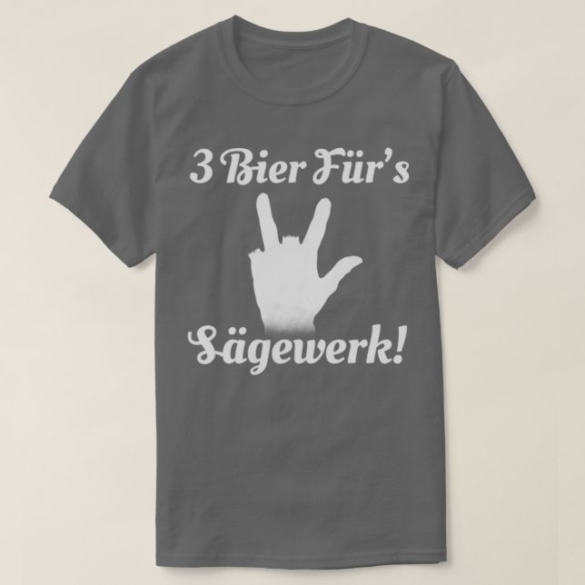 3 Öl för sågverk T Shirt (Design framsida)