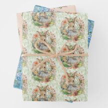 3 Olika Påskhare - vårtidsgåva