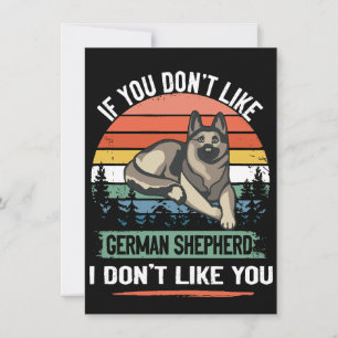 3 Om du inte gillar German Shepherd så gillar jag  Inbjudningar