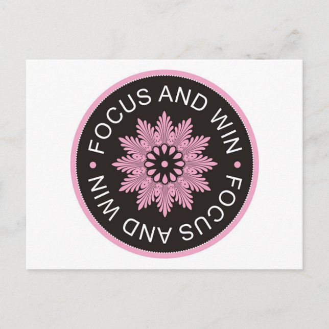 3 Ord citerar falskt fokus och ger falskt motivati Vykort (Framsida)