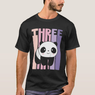 3 Panda 3Rd B-dag T Shirt