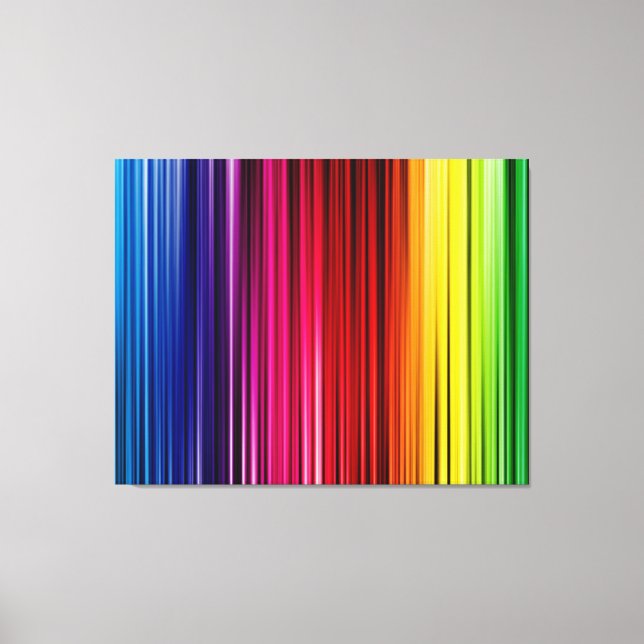 3-PANEL CANVAS ARTWORK - RAINBOW FÄRG - GIFTS (Framsida)