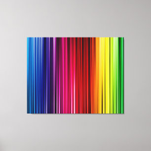 3-PANEL CANVAS ARTWORK - RAINBOW FÄRG - GIFTS