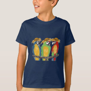 3 papegojor tee