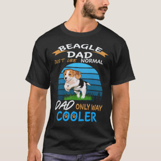 3 Pappa - Beagle Pappa Cooler Beagle T Shirt