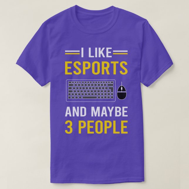 3 People Esport Esport T Shirt (Design framsida)