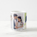 3 Photo Bride och Groom Mr. och Mrs. Bröllop Kaffemugg<br><div class="desc">Mr. och Mrs. 3 Photo Bride och Groom Bröllop Mugg</div>