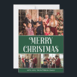 3 Photo Collage Grönt och White God jul Julkort<br><div class="desc">Skapa ditt eget, 3 Photo Collage, Grönt and White, God jul Photo Helgdag Card, med vår lättåtkomliga design verktyg. Lägg till dina favoritfoton av vänner, familj, semester, hobbieser och husdjur så får du en enastående fotokollage. Vår fotosamling i anpassningsbarna är perfekt för hemmabruk, ge gåva eller till och med affärsreklam....</div>