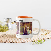 3 Photo Collage Wor'ld's Best Mamma Coffee Mugg