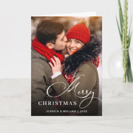 3 PHOTO Modern God jul Hälsning Helgkort