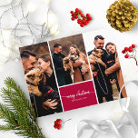3 Photos Collage Snyggt Script God jul Vykort<br><div class="desc">3 Photos Collage Snyggt Script God jul vykort</div>