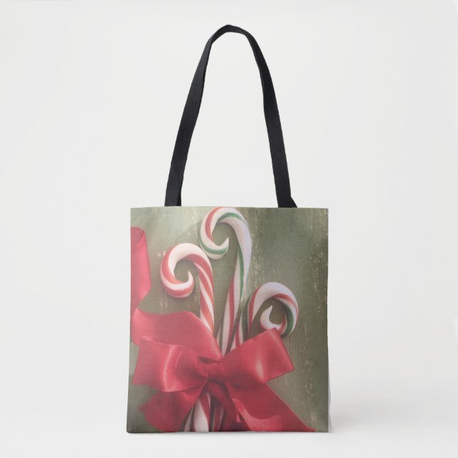 3 Polkagrisar tote Bag Tygkasse (Framsida)