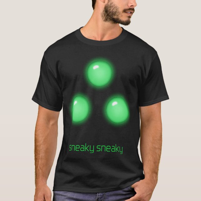 3 prickar t shirt (Framsida)