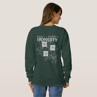 3 QRs - "HONESTY - FLOWERS" - What I Expect T Shirt