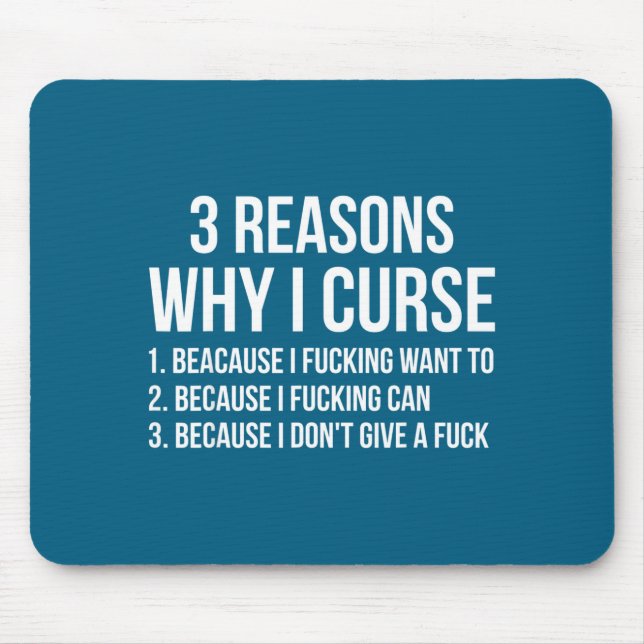 3 Reasons Why I Curse Funny Sarcastic Humor  Musmatta (Framsidan)