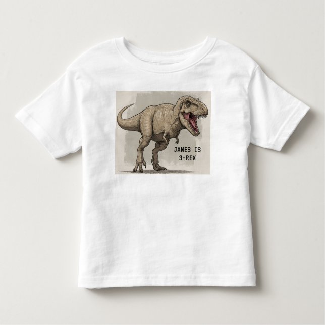 3-REX  T SHIRT (Framsida)