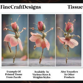 3  Rosa ros Fairy Ballerinas DJ8R Decoupage