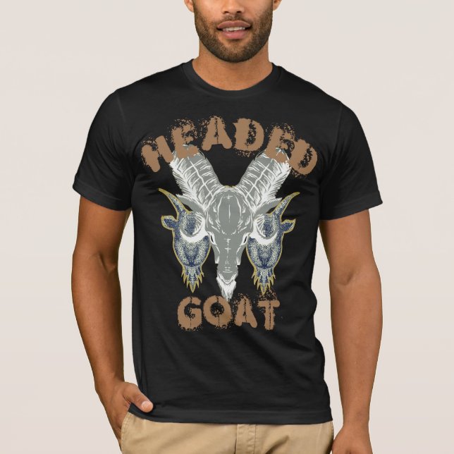 3 Rubrik Goat T-Shirt (Framsida)
