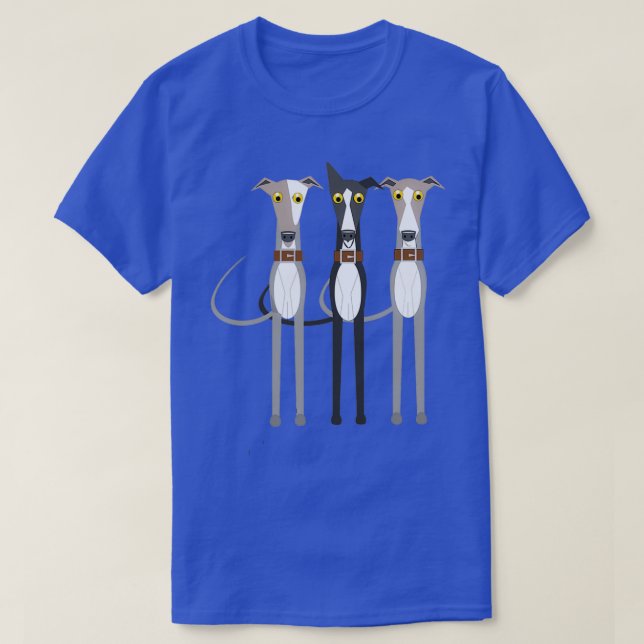 3 sighthound-pojkar t shirt (Design framsida)
