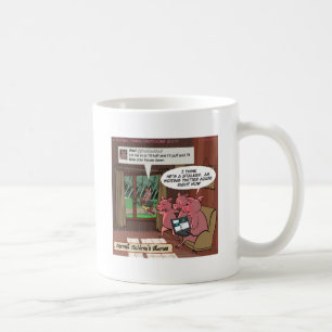 3 Små Grisar med Sociala Medier-Kunskaper Kaffemugg